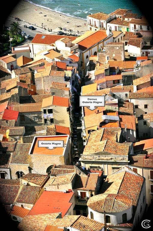 Domus Osterio Magno Lägenhet Cefalù Exteriör bild